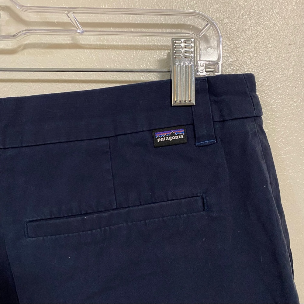 Patagonia Shorts Women’s Size 10 Navy Chino Shorts Organic Cotton - Picture 6 of 15
